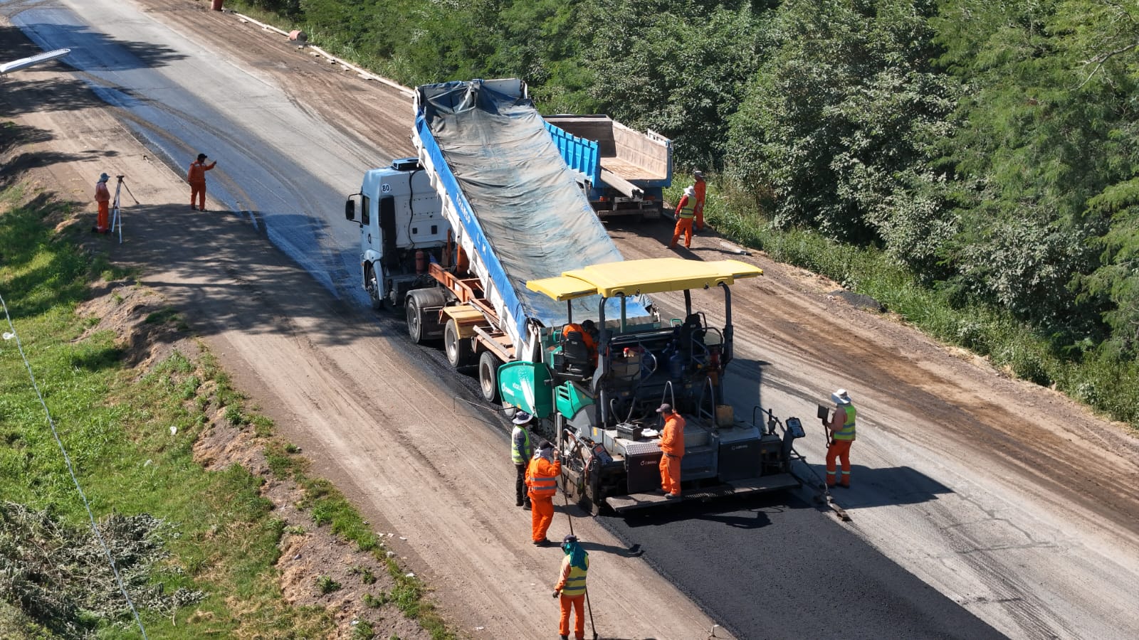 Continúan las obras de mejora en la Ruta Nacional 11 a la altura de ...